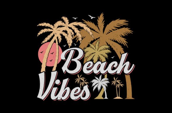 Capturing Summer: The Beach Vibes Sublimation Graphic