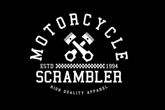 Motorcycle Graphic Design Tee: Raw Urban Edge for Your Brand