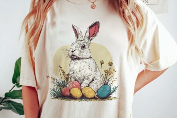 Reviving Nostalgia with Retro Easter Bunny Eggs