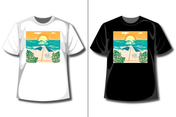 Summer Graphic T-shirt: Your Go-To Design for Seasonal Apparel and Beyond