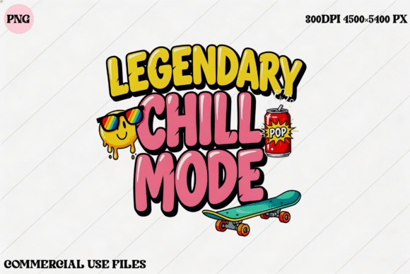 Unlock Nostalgia: The Legendary Chill Mode Retro Graphic